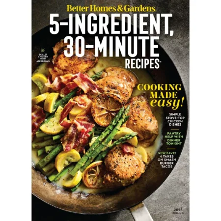 5-Ingredient, 30-Minute Recipes 2025 25051414