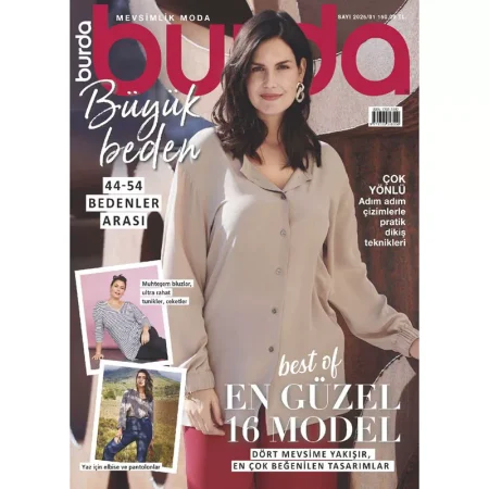 Burda Buyuk Beden-3 Mart 2025 25040915